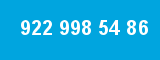 922 998 54 86